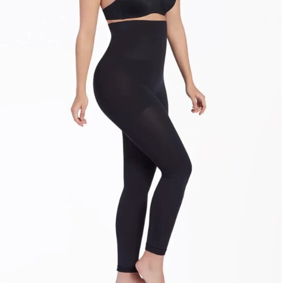 Compression Layering Leggings Perfect Control Cur1220 Black Medium Seamless * - Picture 2 of 3